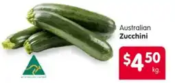 Spar Australian zucchini offer