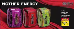 Spar Mother energy cans offer