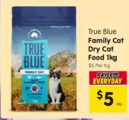 Spar True blue family cat dry cat food offer