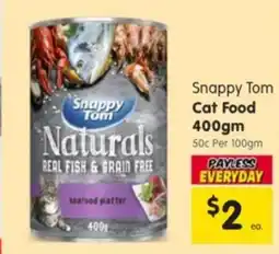 Spar Snappy tom cat food offer