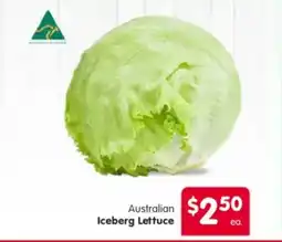 Spar Australian iceberg lettuce offer