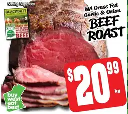 Farmer Jack's BEEF ROAST offer