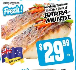 Farmer Jack's Barra- mundi offer