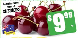 Farmer Jack's Australian grown bags of cherries offer