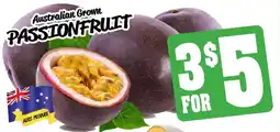 Farmer Jack's Australian grown passionfruit offer
