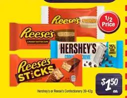 Farmer Jack's Hershey's or reese's confectionery offer