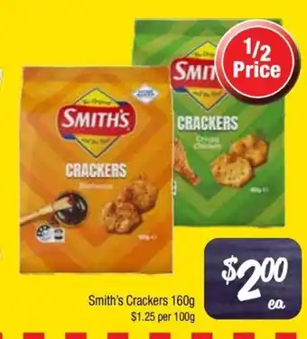 Farmer Jack's Smith's crackers offer