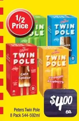 Farmer Jack's Peters twin pole offer