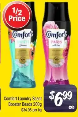 Farmer Jack's Comfort laundry scent booster beads offer