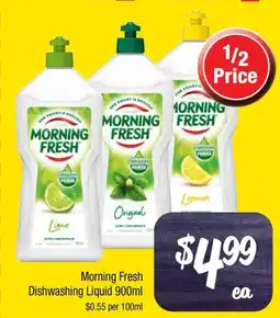 Farmer Jack's Morning fresh dishwashing liquid offer