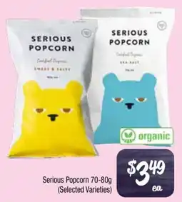 Farmer Jack's Serious popcorn offer
