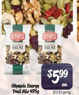 Farmer Jack's Olympic energy trail mix offer