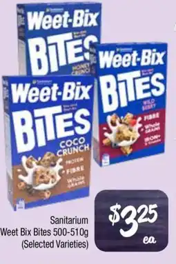 Farmer Jack's Sanitarium weet bix bites offer