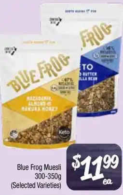 Farmer Jack's Blue Frog Muesli offer