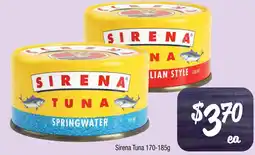 Farmer Jack's Sirena tuna offer