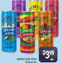 Farmer Jack's Isabella's soda offer