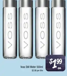Farmer Jack's Voss still water offer