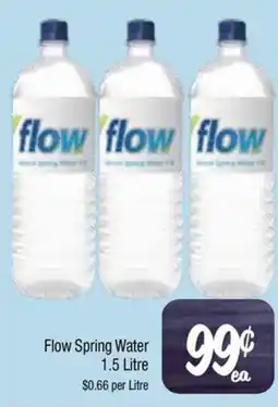 Farmer Jack's Flow Spring Water offer