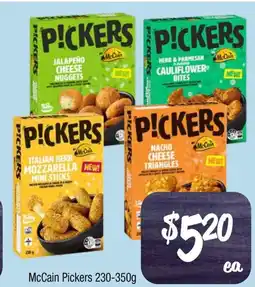 Farmer Jack's Mccain pickers offer