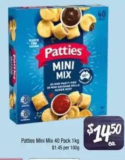 Farmer Jack's Patties mini mix offer