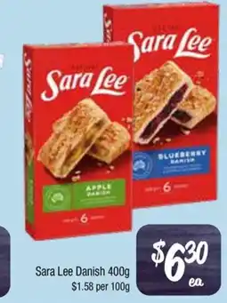 Farmer Jack's Sara lee danish offer