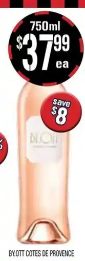 Farmer Jack's By.ott cotes de provence offer