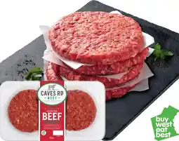 IGA Caves Road Jumbo Beef Burger Patties offer