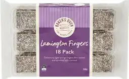 IGA Baker’s Oven Lamington Fingers offer