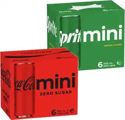 IGA Coca-Cola or Sprite pri mini offer