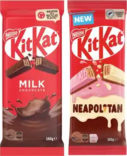 IGA Nestlé Chocolate Block 118‑180g Selected Varieties offer