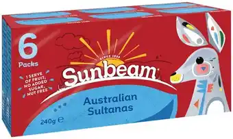 IGA Sunbeam Sultana Snack offer