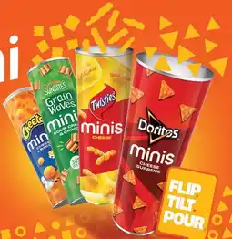IGA Twisties, Doritos, Sunbites Grain Waves or Cheetos Minis Canister 90‑150g offer