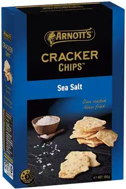 IGA Arnott’s Cracker Chips Selected Varieties offer