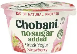 IGA Chobani Greek Yogurt Pot Selected Varieties offer