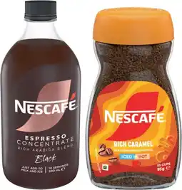 IGA Nescafé Espresso Concentrate 500mL or Flavoured Instant Coffee 95g Selected Varieties offer