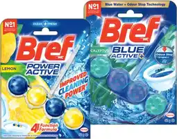 IGA Bref Power or Blue Active Toilet Cleaner Block 50g Selected Varieties offer