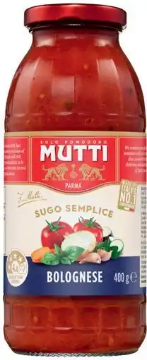 IGA Mutti Pasta Sauce Selected Varieties offer