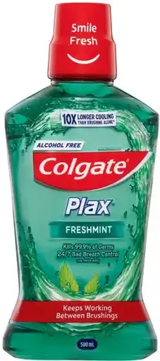 IGA Colgate Plax Mouthwash Selected Varieties offer