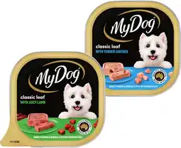 IGA My Dog Wet Dog Food Selected Varieties offer