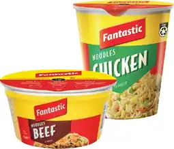IGA Fantastic Cup or Bowl Noodles 45‑85g Selected Varieties offer