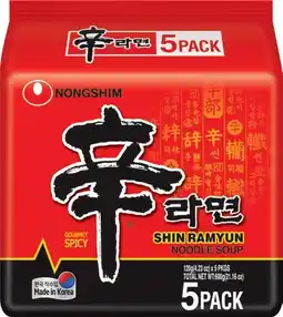 IGA Nongshim Instant Noodle Selected Varieties offer