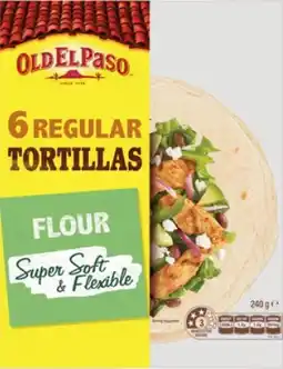 IGA Old El Paso Tortillas Regular Selected Varieties offer