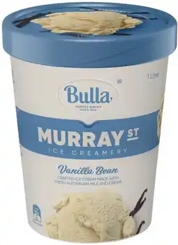 IGA Bulla Murray St Ice Creamery Selected Varieties offer