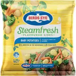 IGA Birds Eye SteamFresh Flavoured Sides Vegetables Selected Varieties offer