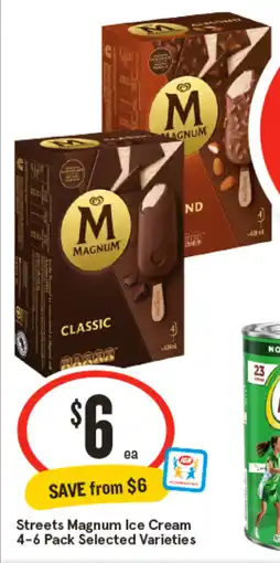 IGA Streets Magnum Ice Cream offer