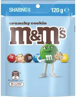 IGA NEW M&M’s Crunchy Cookie Share Pack offer