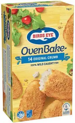 IGA Birds Eye Oven Bake Original Crumb Fish Fillets offer