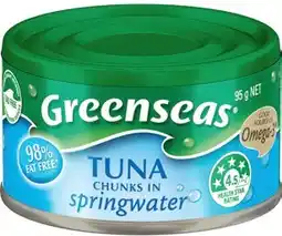 IGA Greenseas Tuna Selected Varieties offer