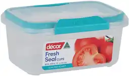 IGA Décor Fresh Seal Clips Oblong Container offer