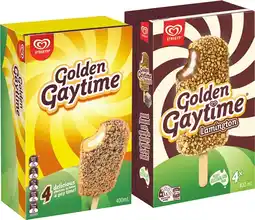 IGA Streets Golden Gaytime Ice Cream Selected Varieties offer